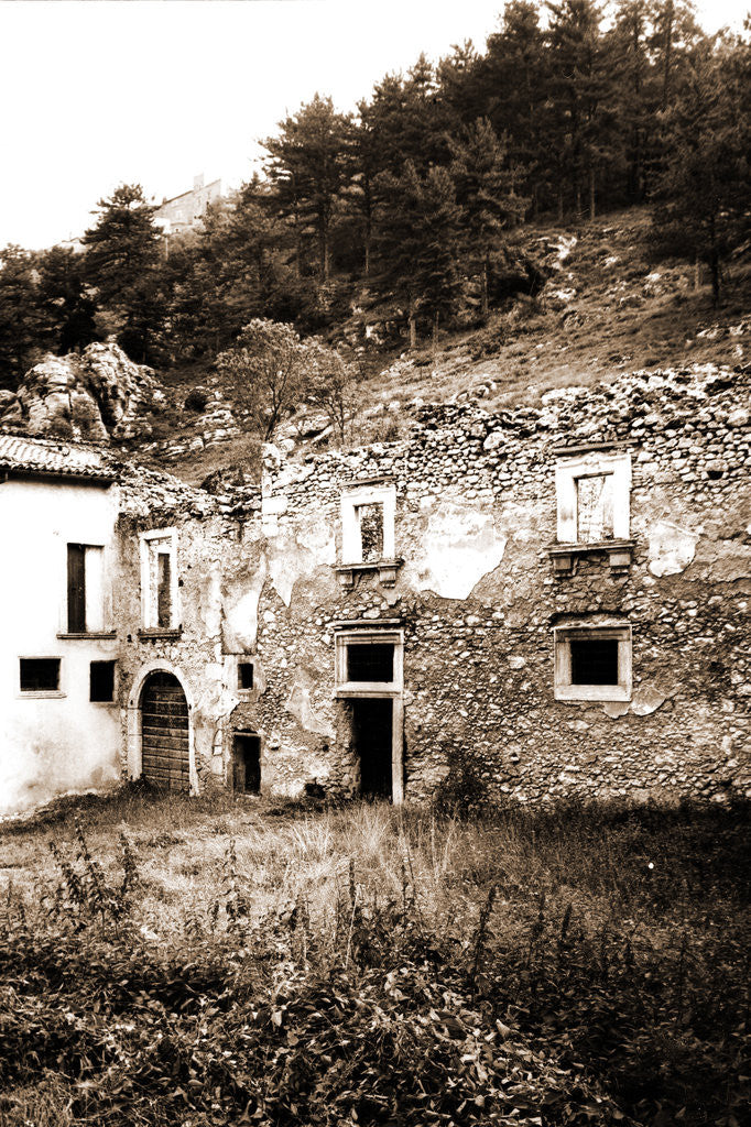 Detail of Madonna dell'Arco, Civitaretenga, Abruzzo by Anonymous