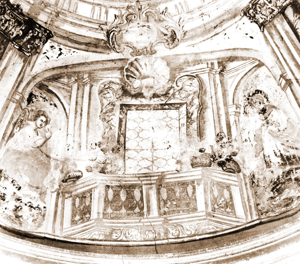 Detail of Madonna dell'Arco, Civitaretenga, Abruzzo by Anonymous