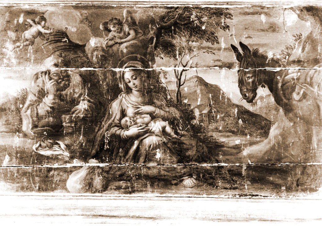 Detail of Madonna dell'Arco, Civitaretenga, Abruzzo by Anonymous