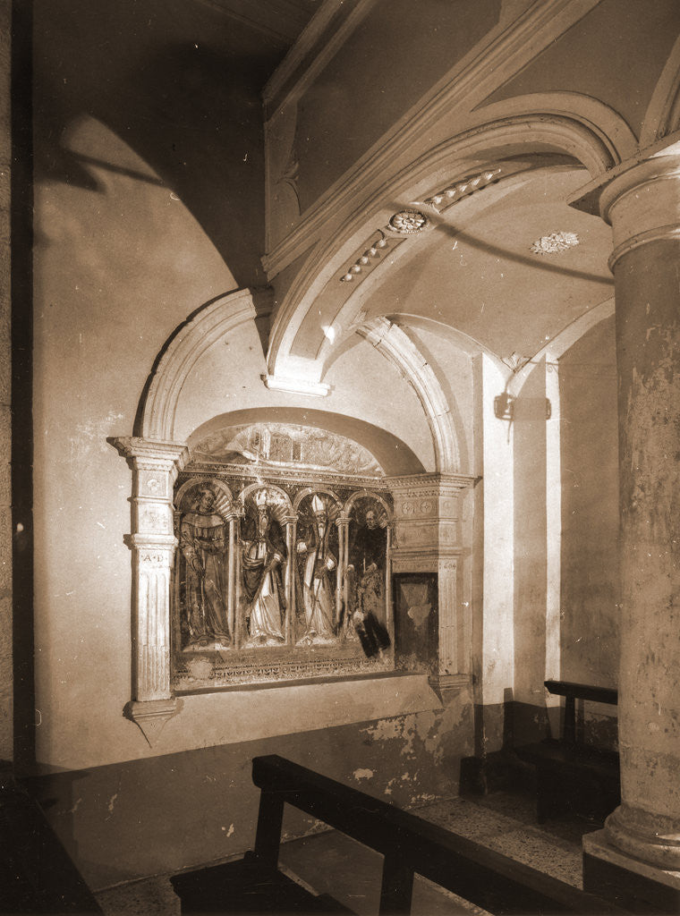 Detail of S. Antonio, Civitaretenga, Abruzzo by Anonymous