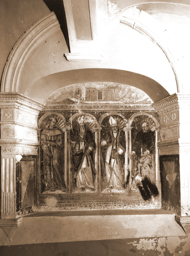 Detail of S. Antonio, Civitaretenga, Abruzzo by Anonymous