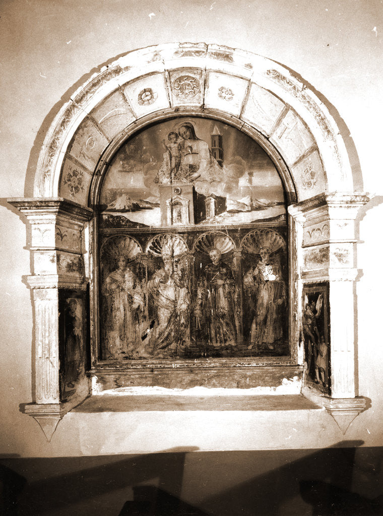 Detail of S. Antonio, Civitaretenga, Abruzzo by Anonymous