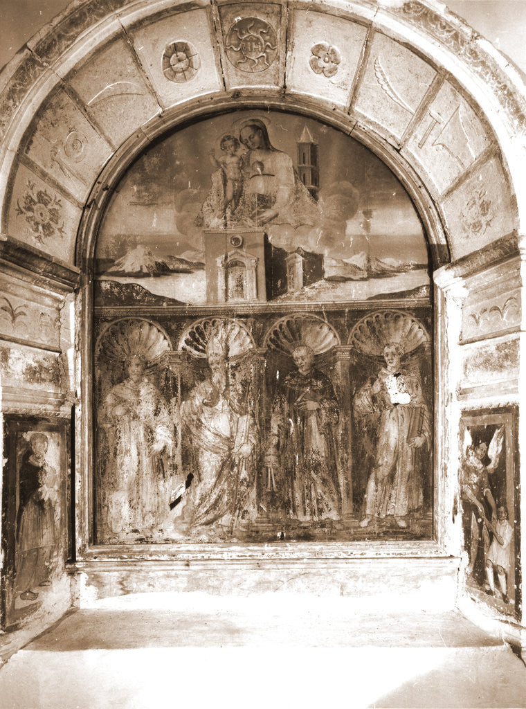 Detail of S. Antonio, Civitaretenga, Abruzzo by Anonymous