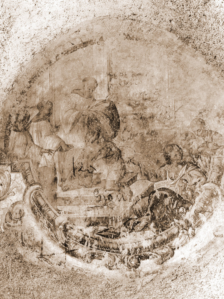 Detail of S. Antonio, Civitaretenga, Abruzzo by Anonymous