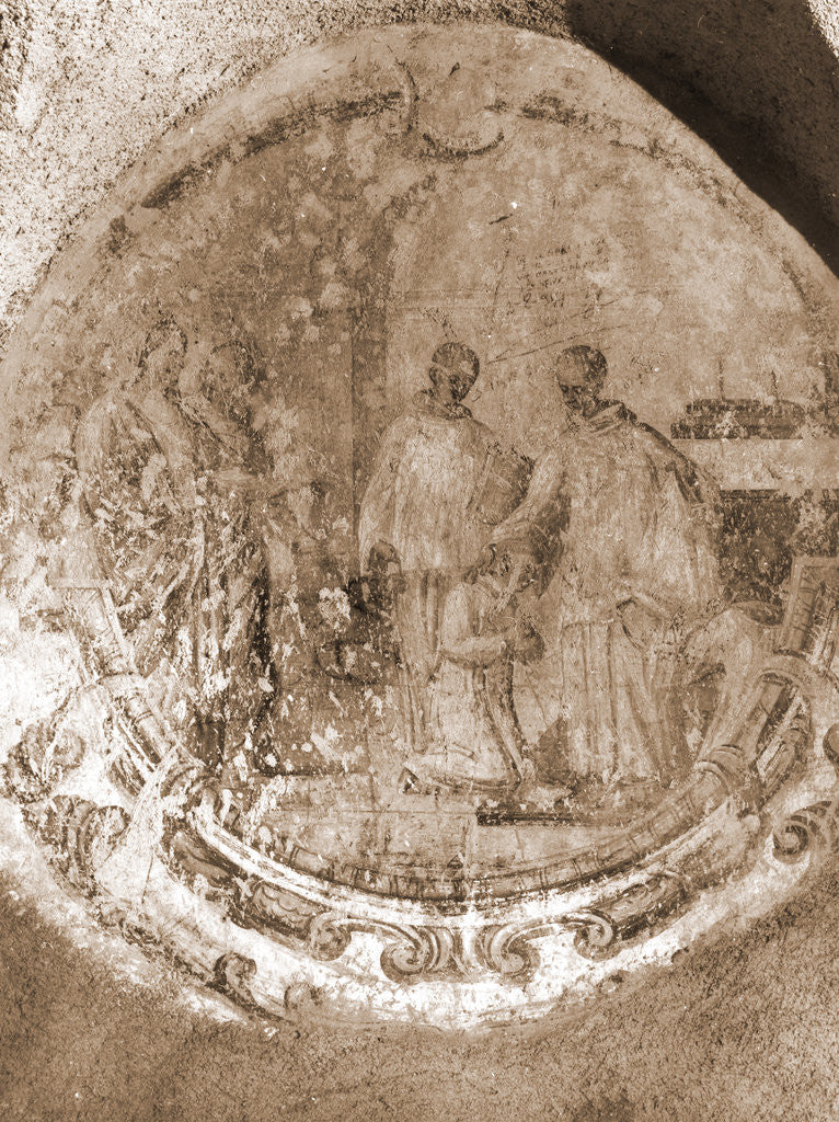 Detail of S. Antonio, Civitaretenga, Abruzzo by Anonymous