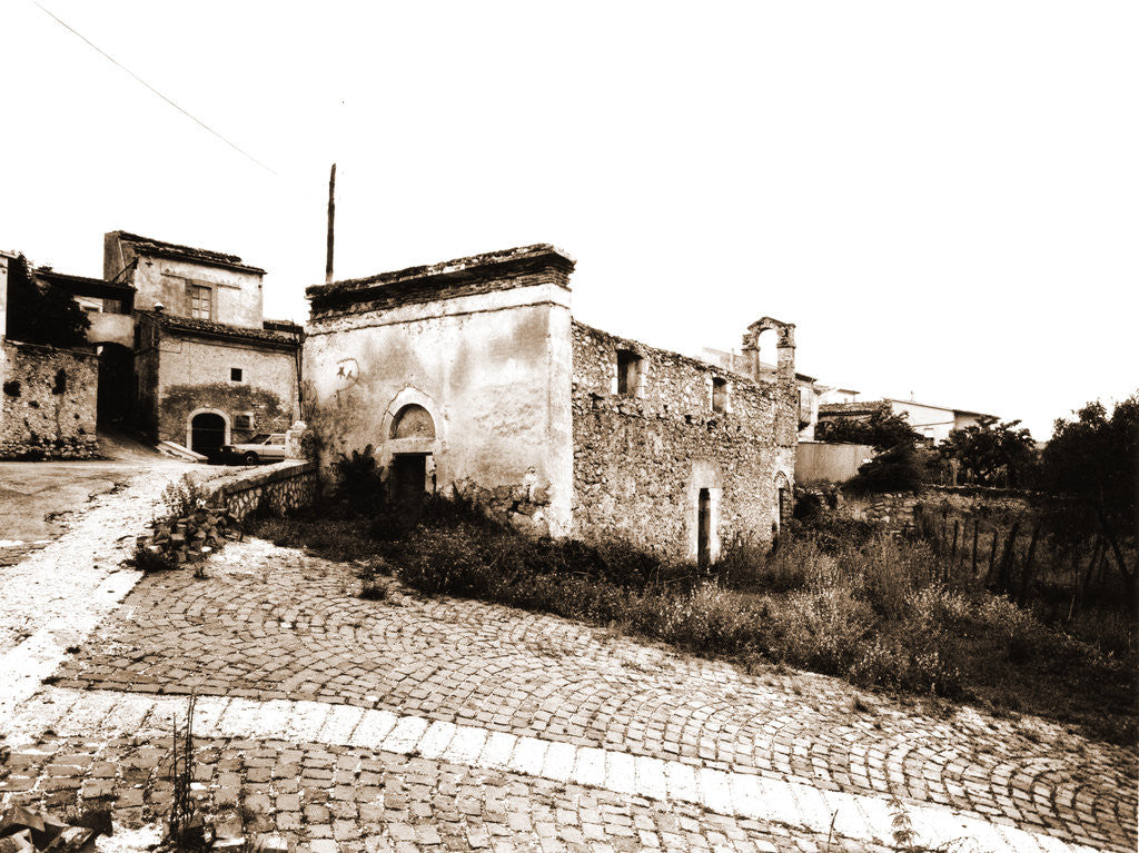Detail of S. Egidio, Civitaretenga, Abruzzo by Anonymous