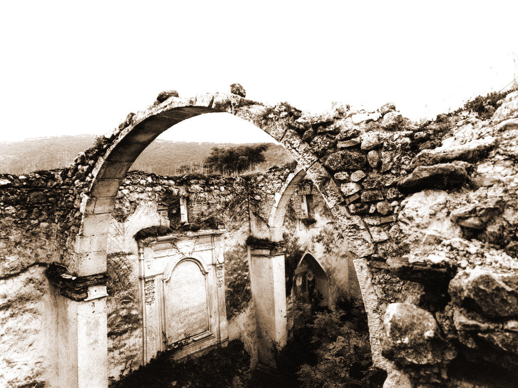 Detail of S. Egidio, Civitaretenga, Abruzzo by Anonymous