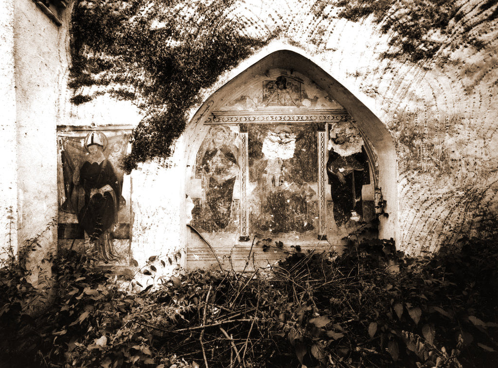 Detail of S. Egidio, Civitaretenga, Abruzzo by Anonymous