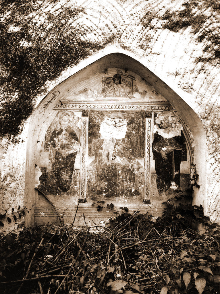 Detail of S. Egidio, Civitaretenga, Abruzzo by Anonymous