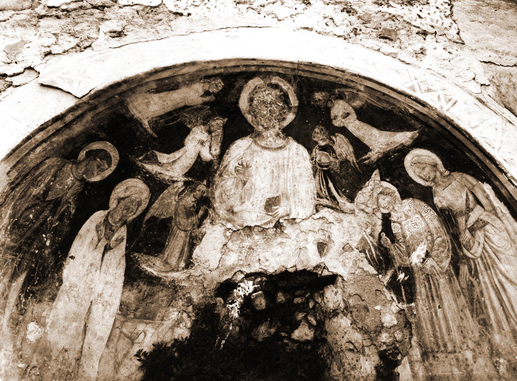 Detail of S. Egidio, Civitaretenga, Abruzzo by Anonymous