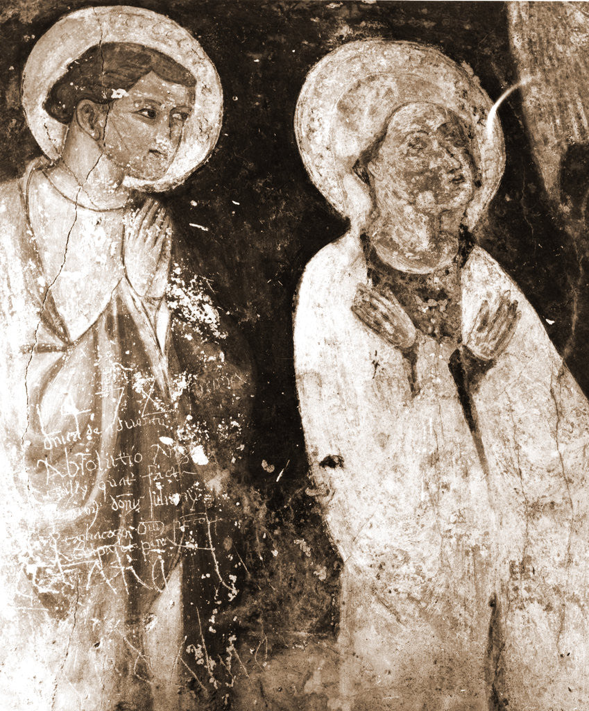 Detail of S. Egidio, Civitaretenga, Abruzzo by Anonymous