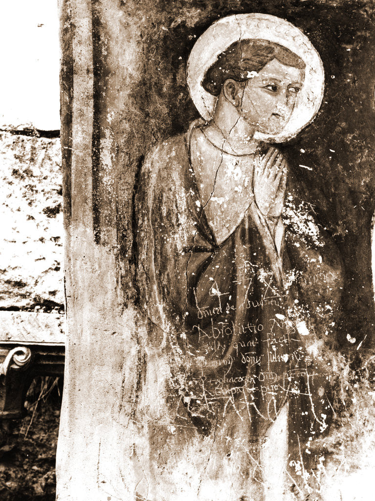 Detail of S. Egidio, Civitaretenga, Abruzzo by Anonymous