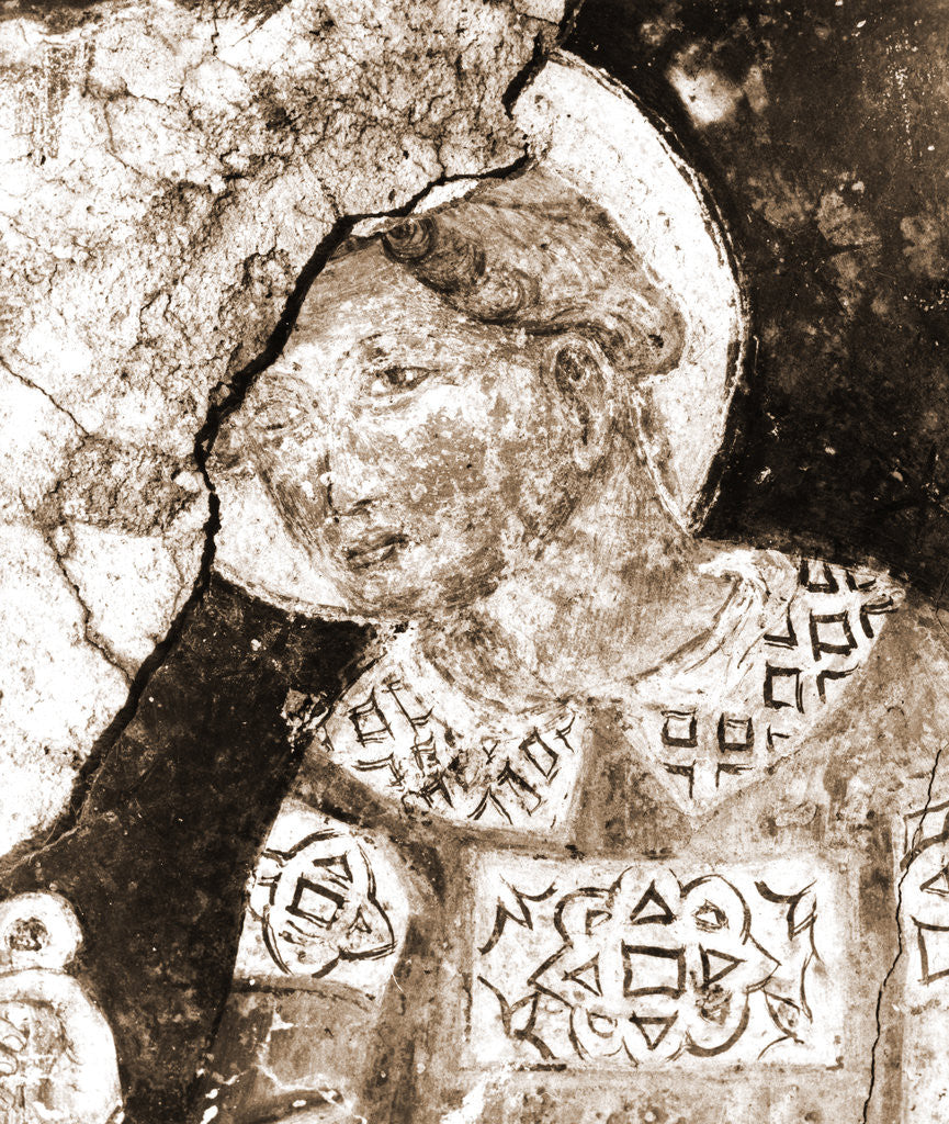 Detail of S. Egidio, Civitaretenga, Abruzzo by Anonymous