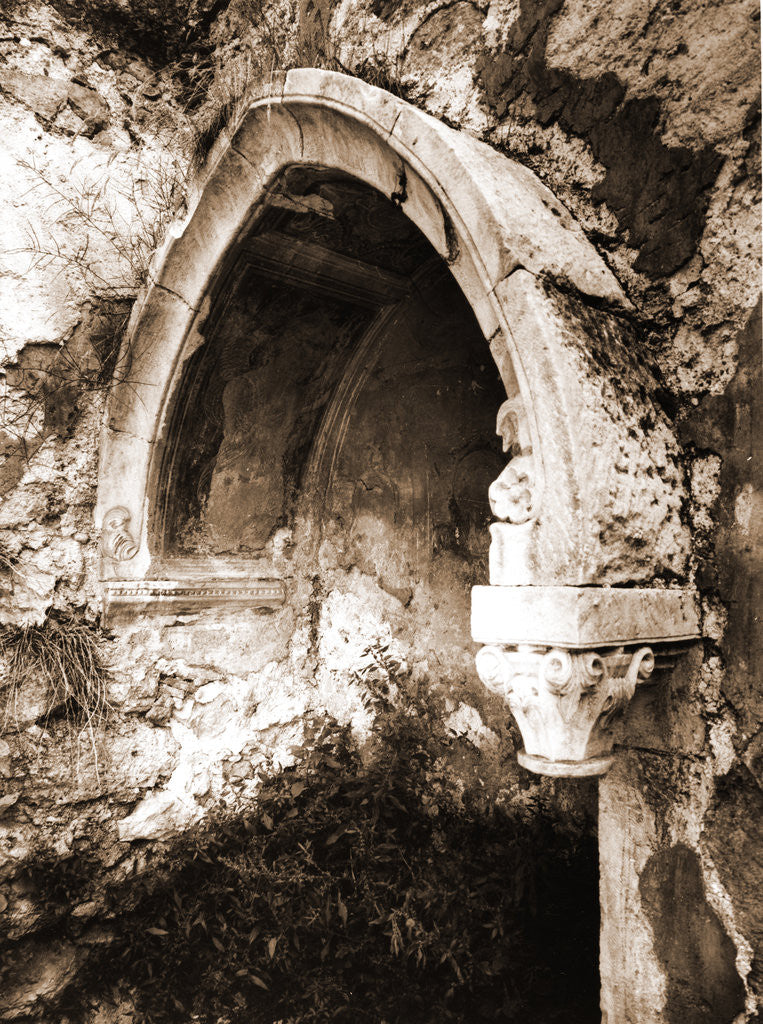 Detail of S. Egidio, Civitaretenga, Abruzzo by Anonymous