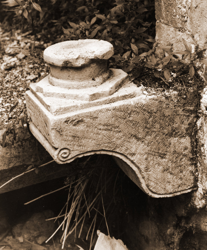 Detail of S. Egidio, Civitaretenga, Abruzzo by Anonymous