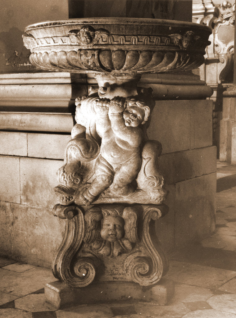 Detail of Basilica Valvense, Corfinio, L'Aquila, Abruzzo by Anonymous