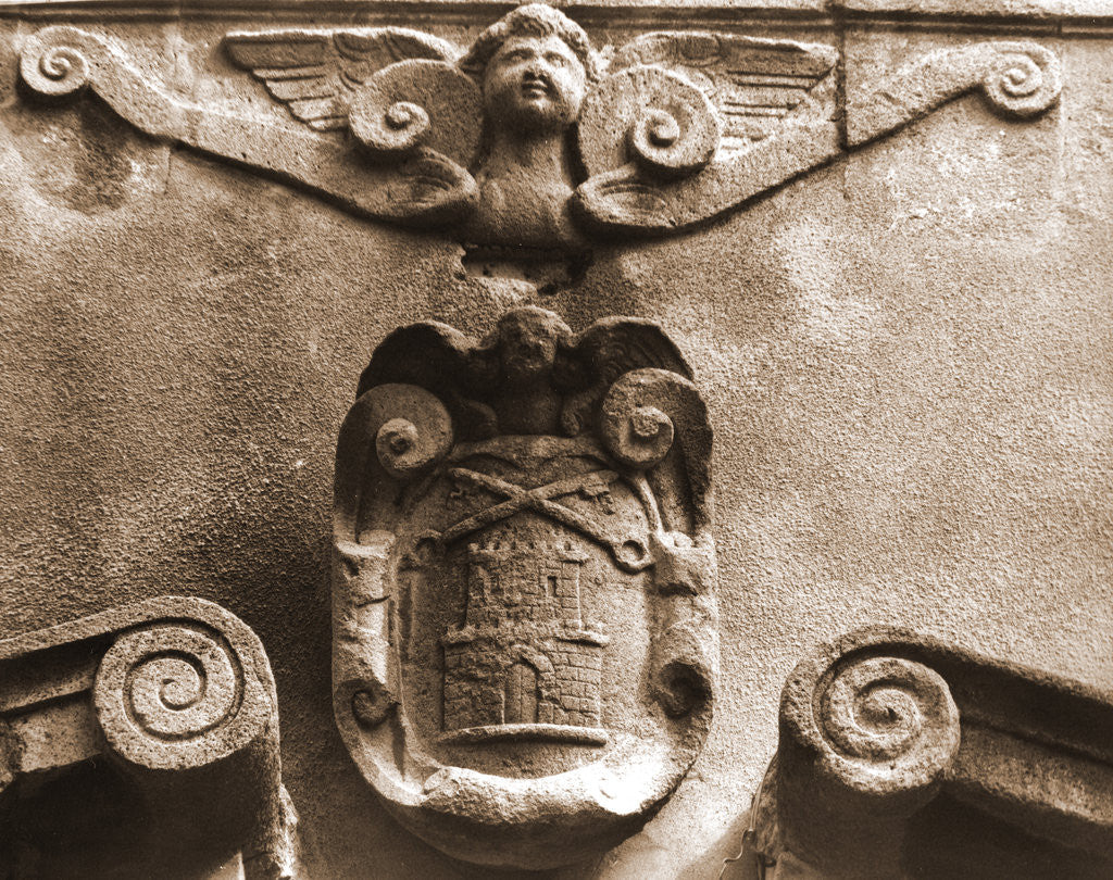 Detail of Parish church, S. Stefano, Cugnoli, Pescara, Abruzzo by Anonymous