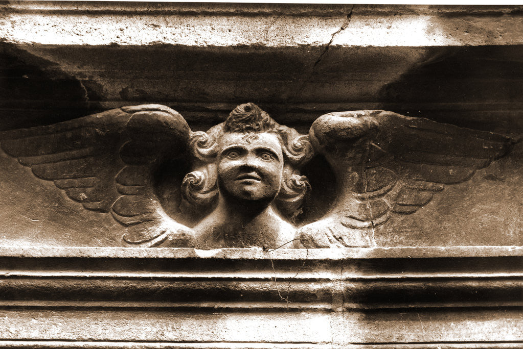 Detail of Parish church, S. Stefano, Cugnoli, Pescara, Abruzzo by Anonymous