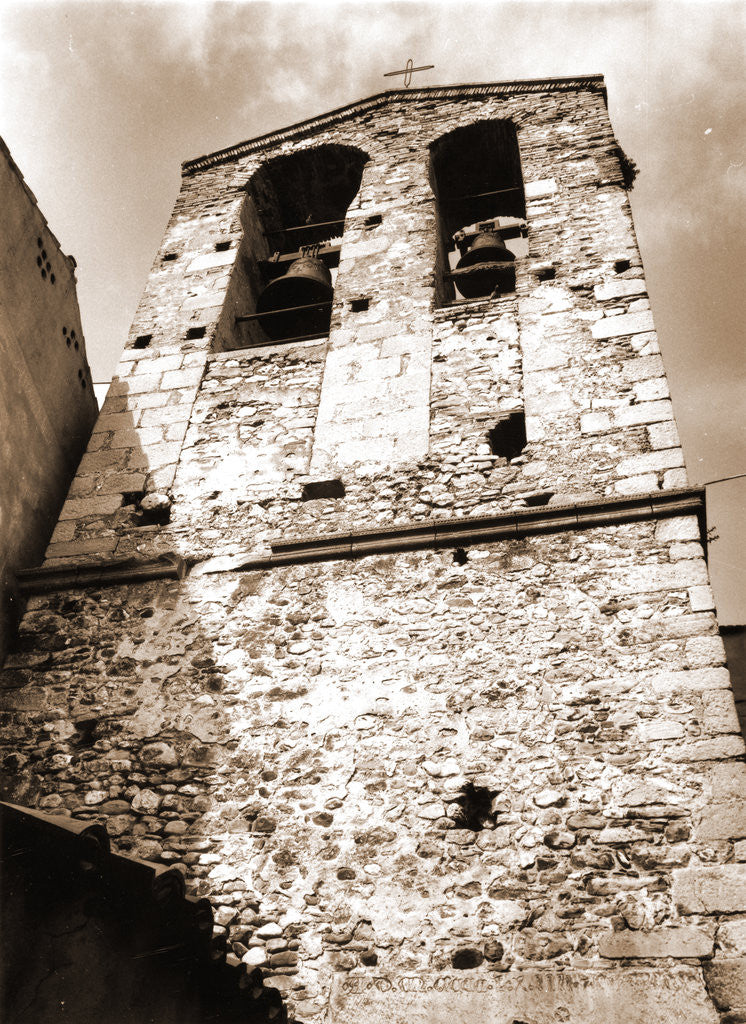 Detail of Parish church, S. Stefano, Cugnoli, Pescara, Abruzzo by Anonymous