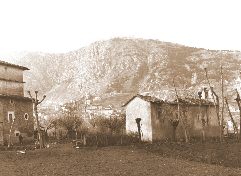Detail of General views, Fossa, L'Aquila, Abruzzo by Anonymous
