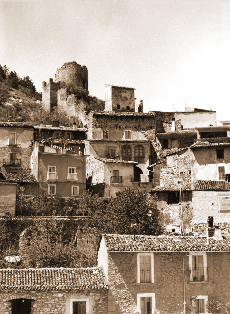Detail of General views, Fossa, L'Aquila, Abruzzo by Anonymous