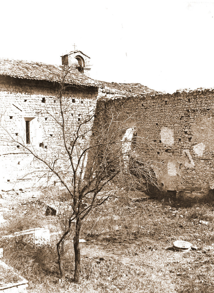 Detail of Monastery of S. Spirito d'Ocre, Fossa, L'Aquila, Abruzzo by Anonymous