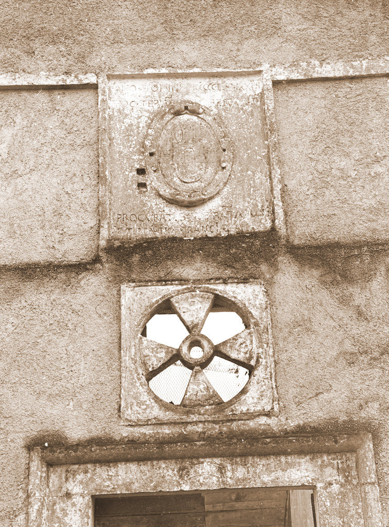 Detail of Monastery of S. Spirito d'Ocre, Fossa, L'Aquila, Abruzzo by Anonymous