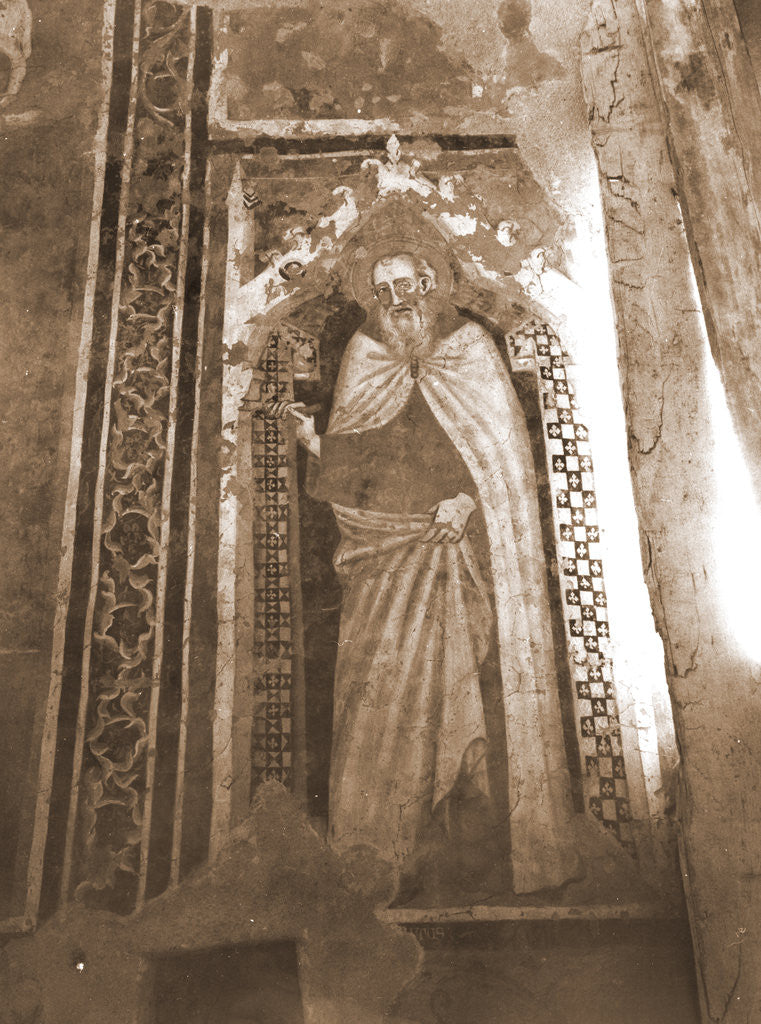 Detail of Monastery of S. Spirito d'Ocre, Fossa, L'Aquila, Abruzzo by Anonymous