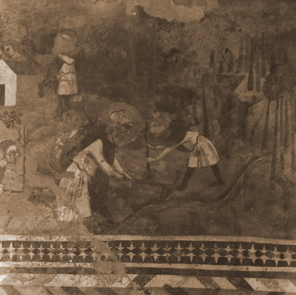 Detail of Monastery of S. Spirito d'Ocre, Fossa, L'Aquila, Abruzzo by Anonymous
