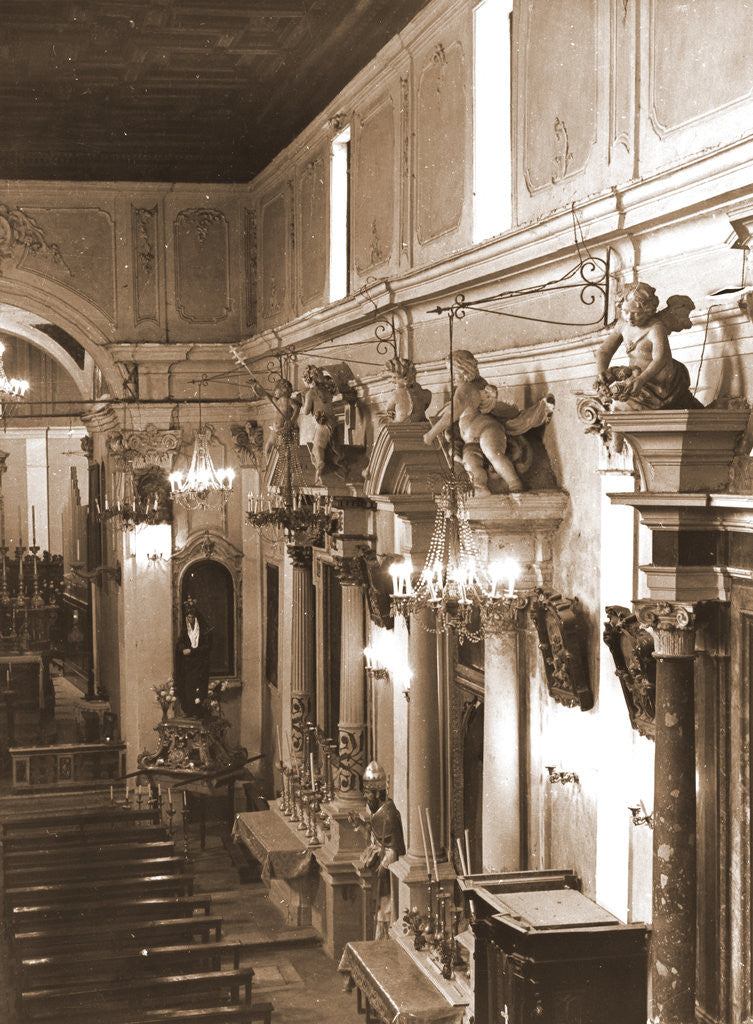 Detail of Parrocchiale, Fossa, L'Aquila, Abruzzo by Anonymous