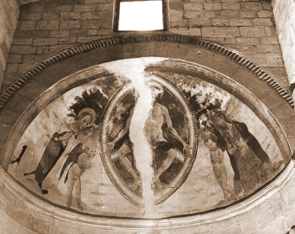 Detail of S. Giovanni al Mavone (o, Isola del Gran Sasso d'Italia, Abruzzo by Anonymous