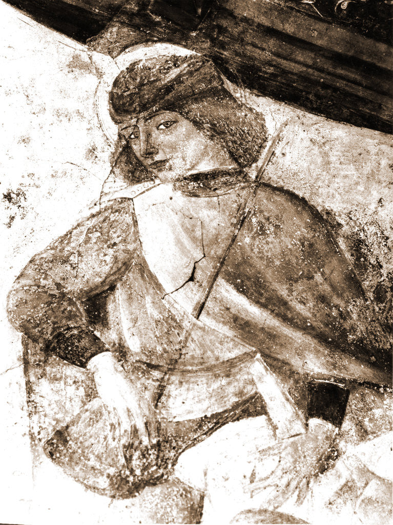 Detail of S. Sebastian, Isola del Gran Sasso d'Italia, Abruzzo by Anonymous