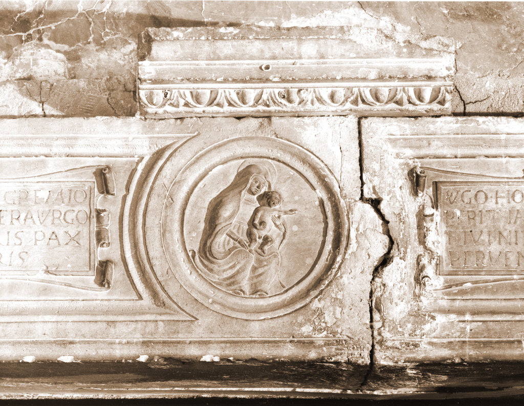 Detail of S. Maria in Piano, Loreto Aprutino, Pescara, Abruzzo by Anonymous