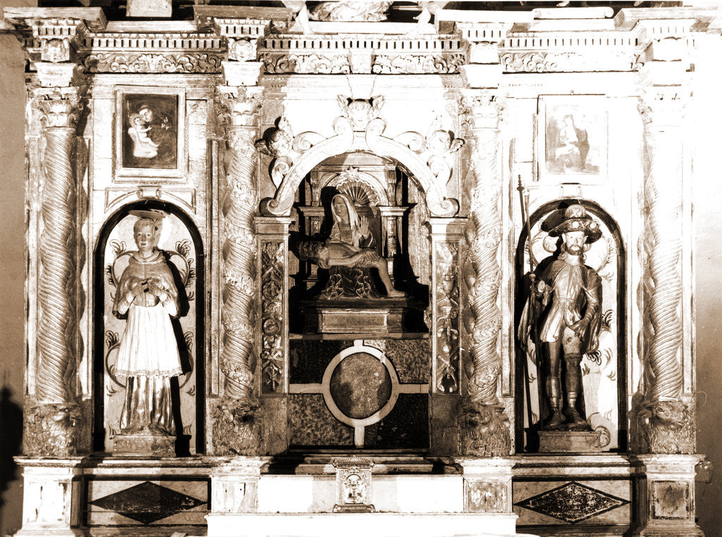 Detail of S. Maria in Piano, Loreto Aprutino, Pescara, Abruzzo by Anonymous