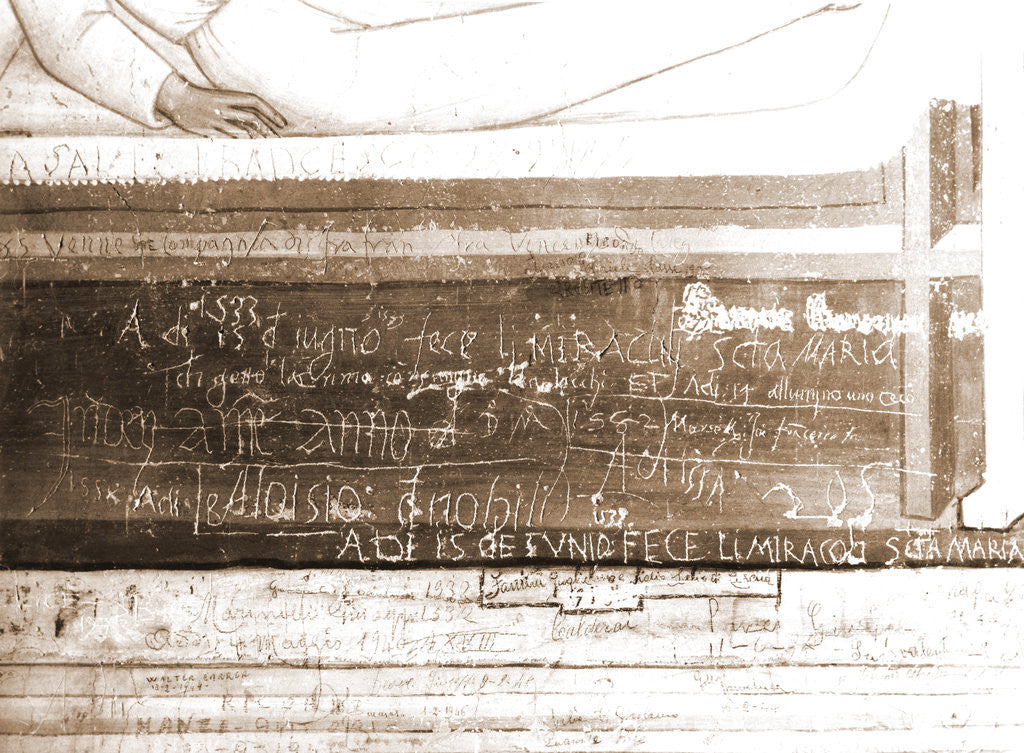 Detail of S. Maria in Piano, Loreto Aprutino, Pescara, Abruzzo by Anonymous