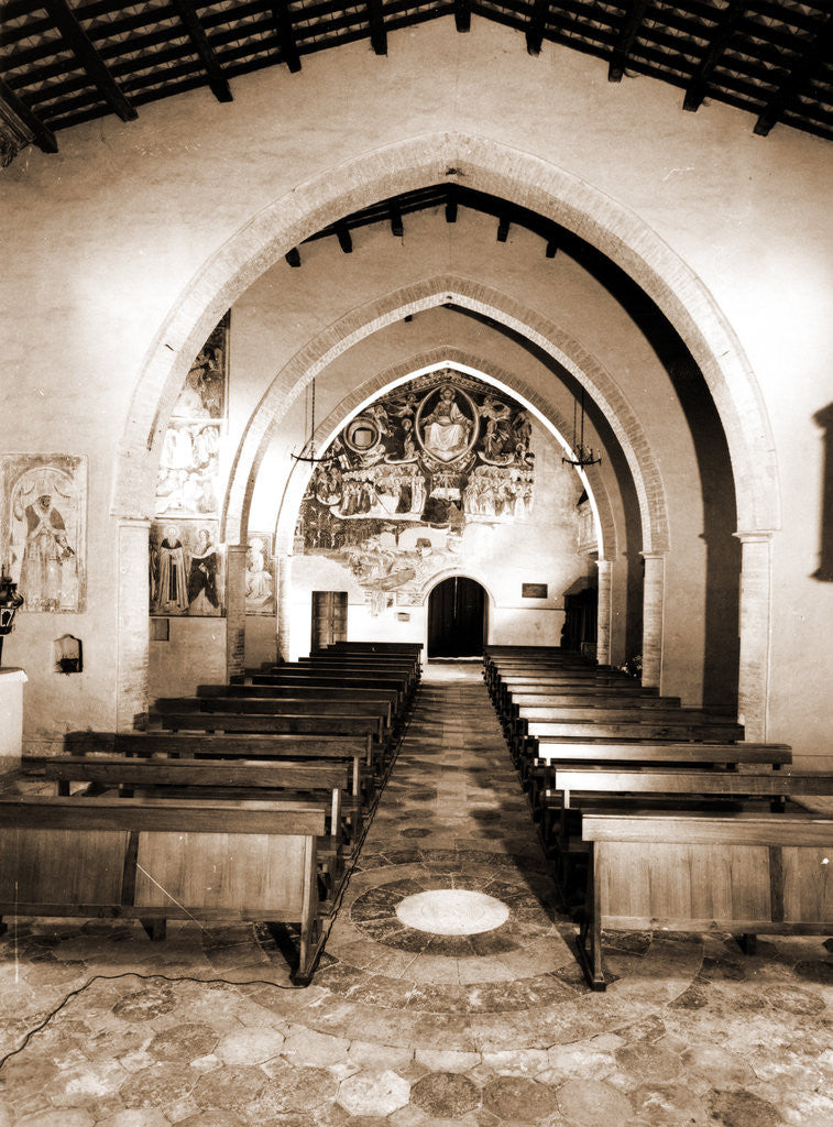 Detail of S. Maria in Piano, Loreto Aprutino, Pescara, Abruzzo by Anonymous