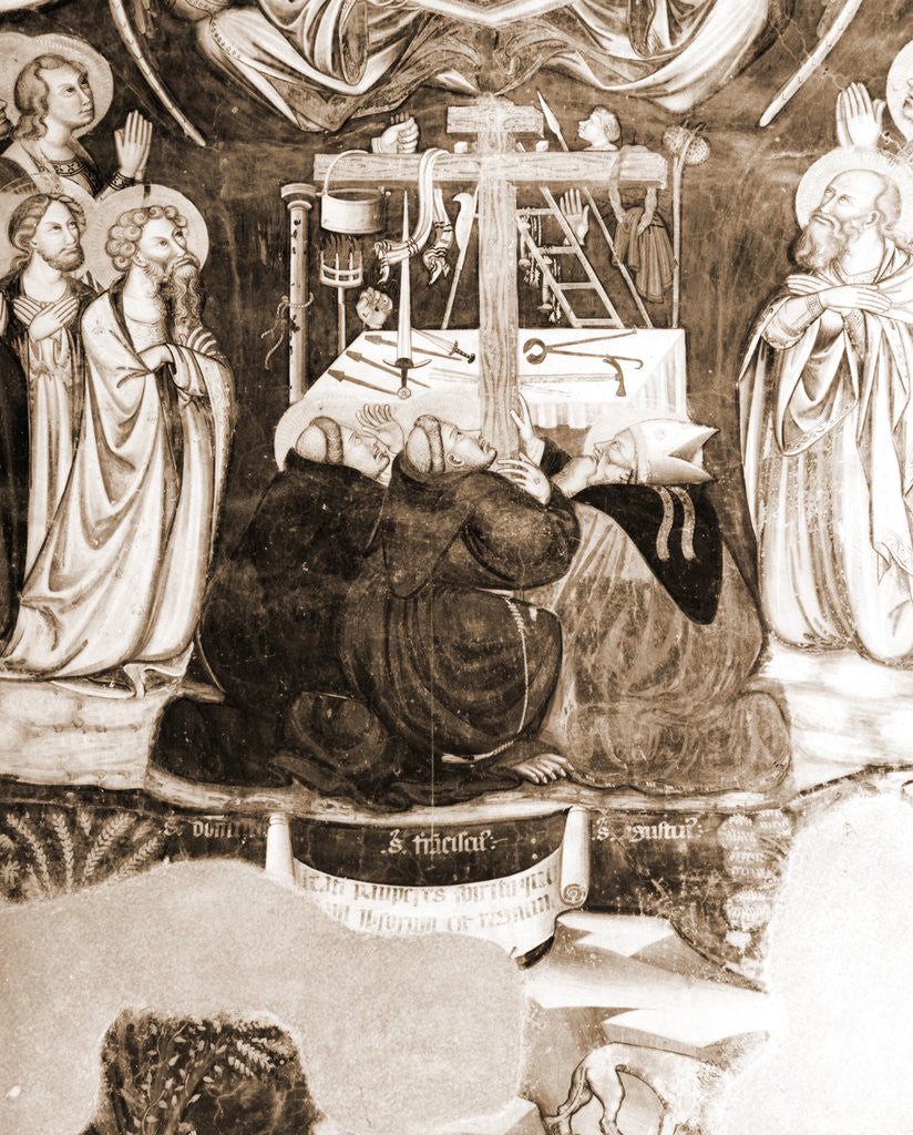 Detail of S. Maria in Piano, Loreto Aprutino, Pescara, Abruzzo by Anonymous