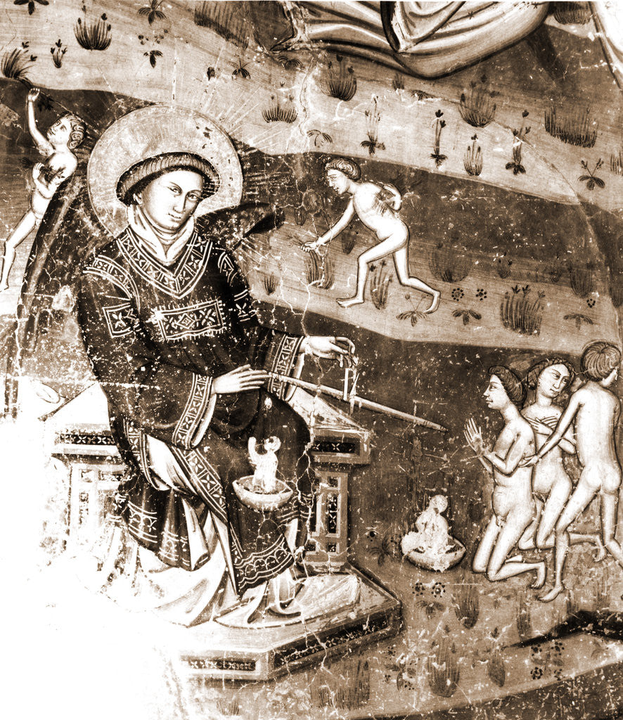 Detail of S. Maria in Piano, Loreto Aprutino, Pescara, Abruzzo by Anonymous