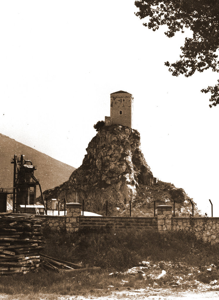 Detail of Torre, Monticchio, L'Aquila, Abruzzo by Anonymous