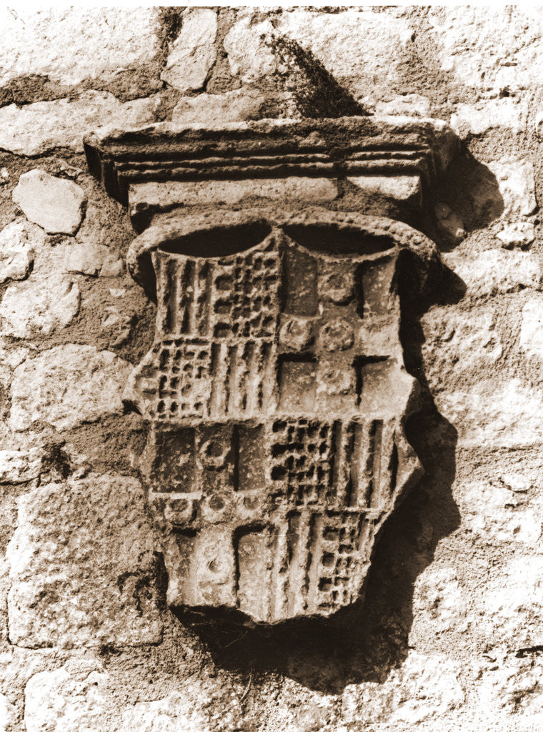 Detail of Castello Piccolomini, Ortucchio, L'Aquila, Abruzzo by Anonymous