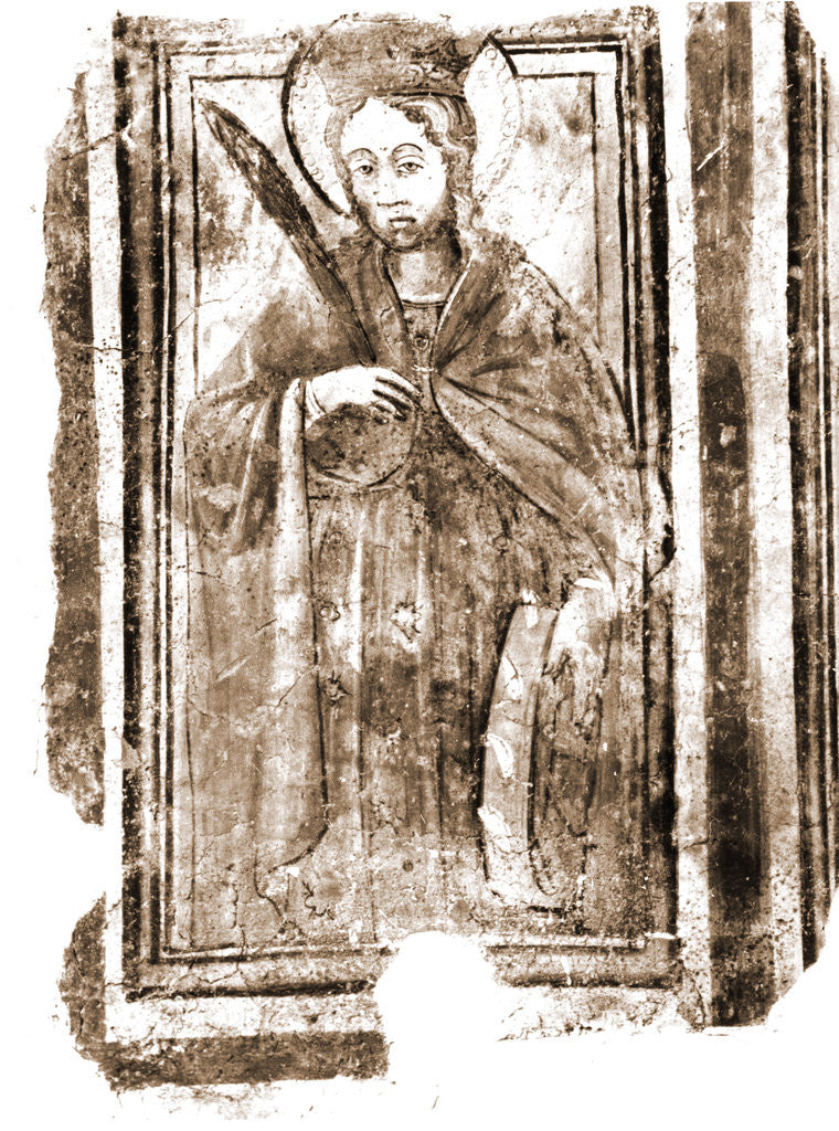 Detail of S. Orante, Ortucchio, L'Aquila, Abruzzo by Anonymous