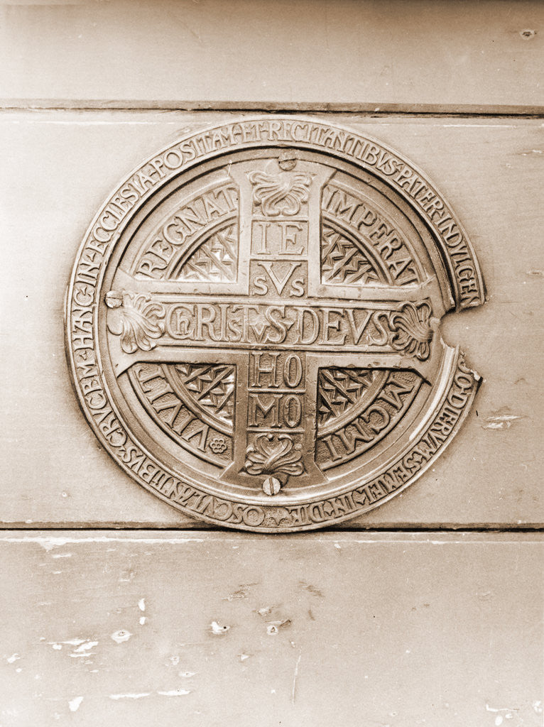 Detail of S. Orante, Ortucchio, L'Aquila, Abruzzo by Anonymous