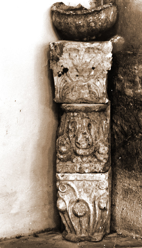 Detail of S. Orante, Ortucchio, L'Aquila, Abruzzo by Anonymous