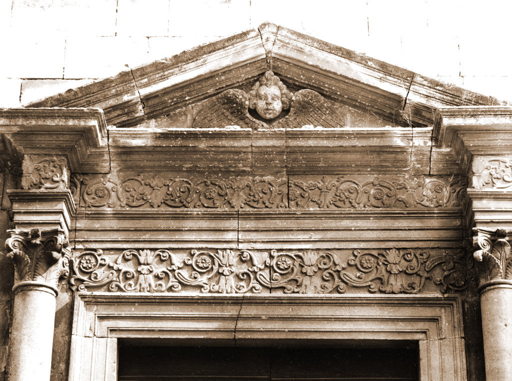 Detail of Madonna del Castello, Paganica, L'Aquila, Abruzzo by Anonymous