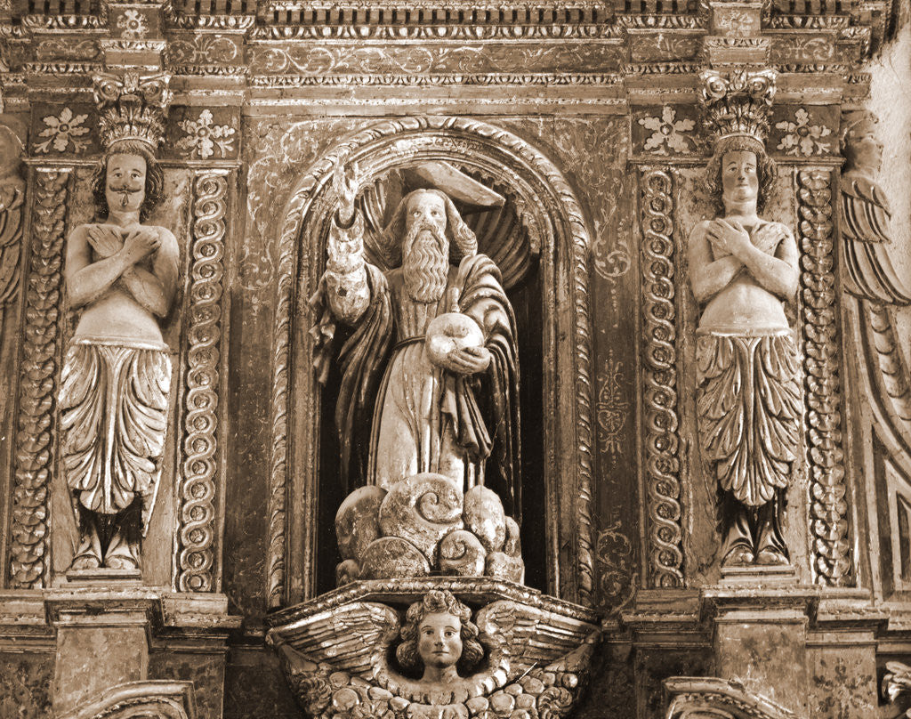 Detail of Madonna del Castello, Paganica, L'Aquila, Abruzzo by Anonymous
