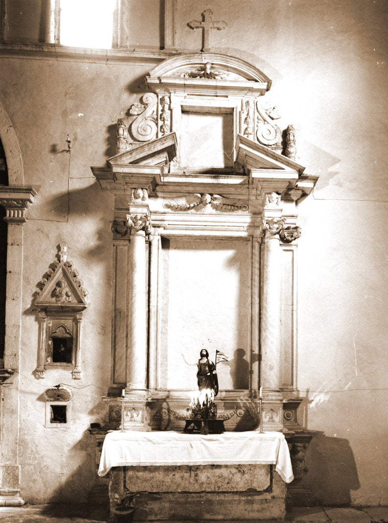 Detail of Madonna del Castello, Paganica, L'Aquila, Abruzzo by Anonymous