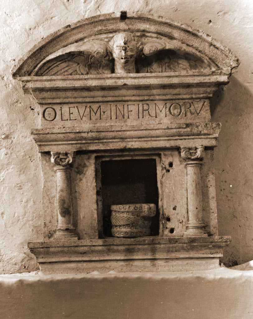 Detail of Madonna del Castello, Paganica, L'Aquila, Abruzzo by Anonymous