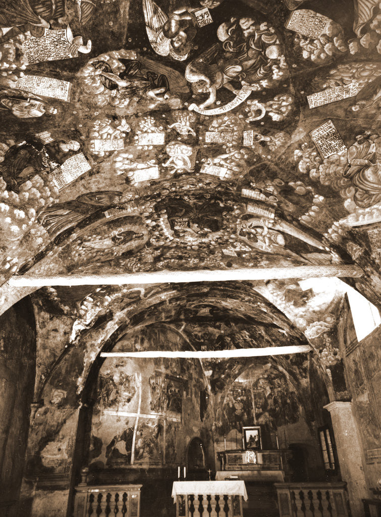 Detail of I, Santuario della Madonna d'Appari, Paganica, L'Aquila, Abruzzo by Anonymous