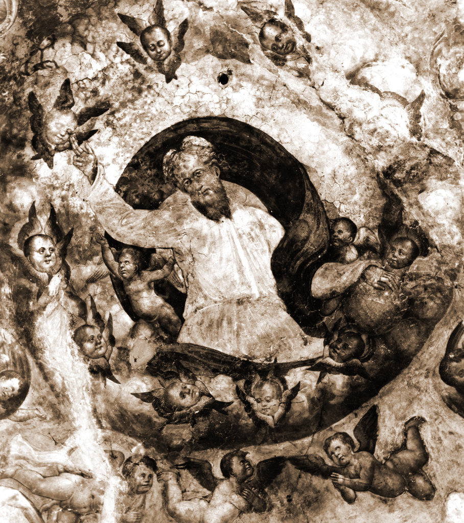 Detail of I, Santuario della Madonna d'Appari, Paganica, L'Aquila, Abruzzo by Anonymous