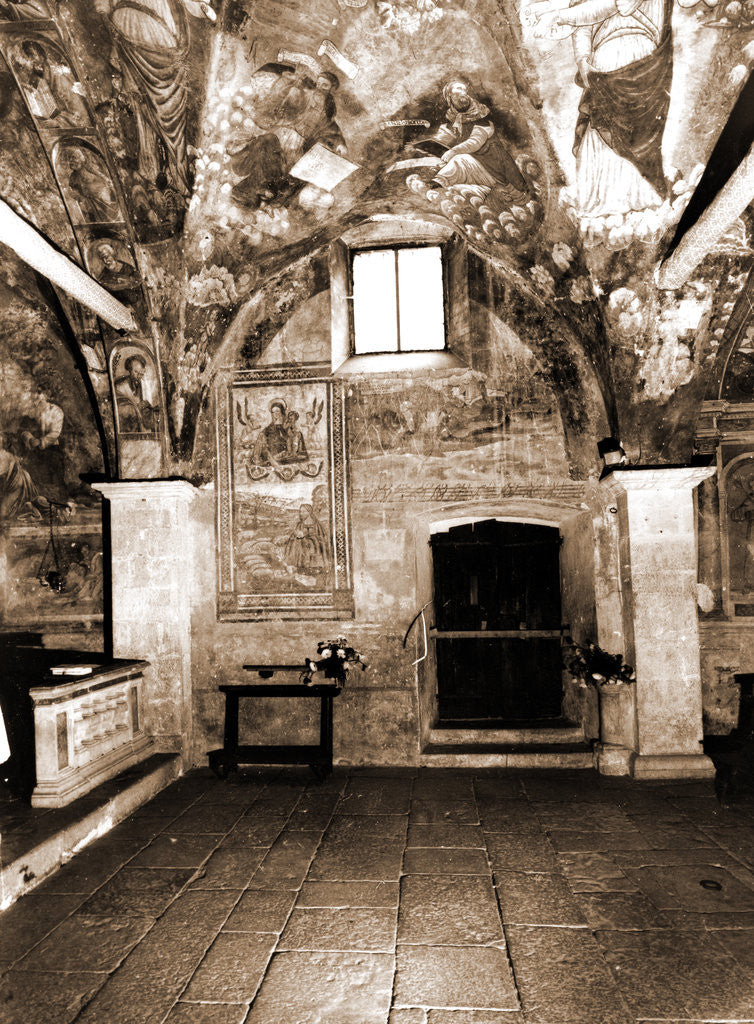 Detail of I, Santuario della Madonna d'Appari, Paganica, L'Aquila, Abruzzo by Anonymous